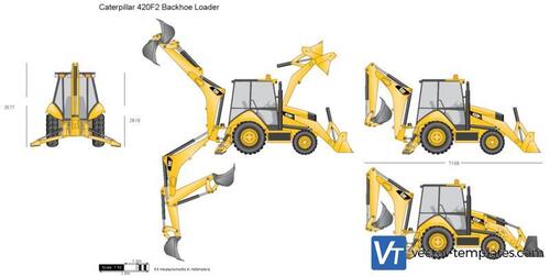 Caterpillar 420F2 Backhoe Loader