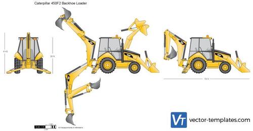 Caterpillar 450F2 Backhoe Loader