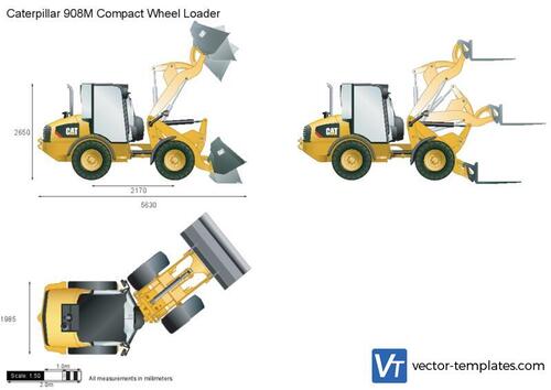 Caterpillar 908M Compact Wheel Loader