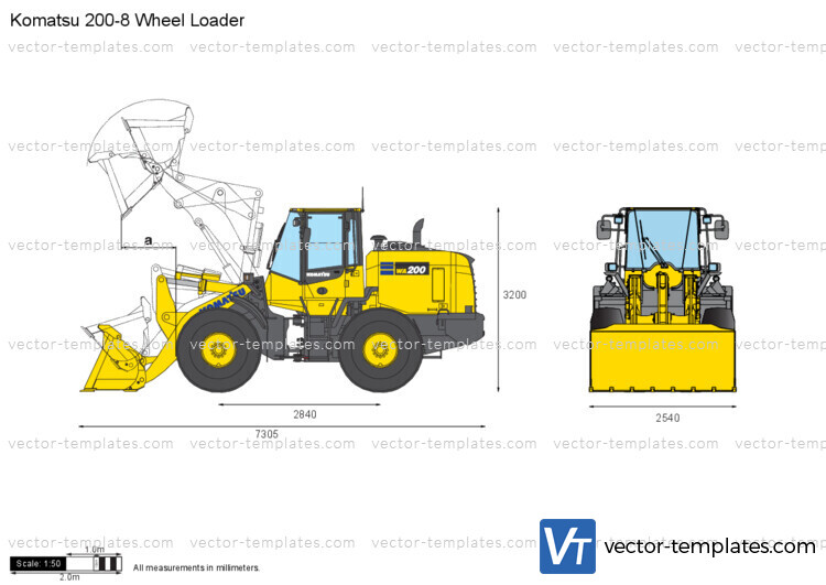 Komatsu 200-8 Wheel Loader