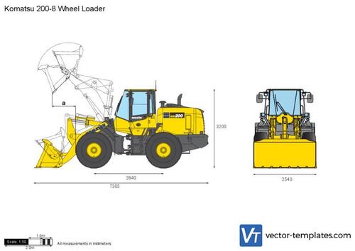 Komatsu 200-8 Wheel Loader