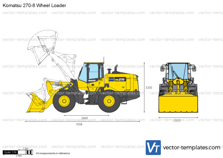 Komatsu 270-8 Wheel Loader