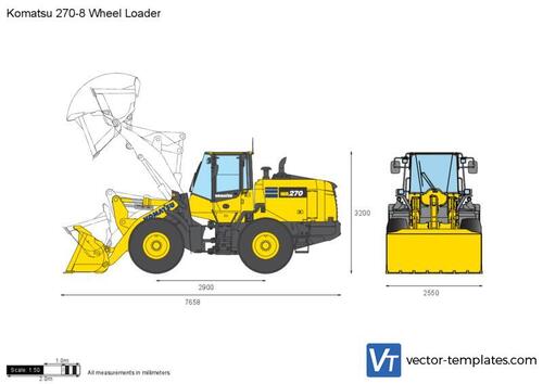 Komatsu 270-8 Wheel Loader