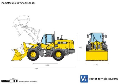 Komatsu 320-8 Wheel Loader