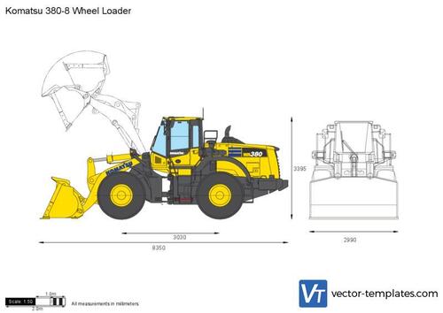 Komatsu 380-8 Wheel Loader