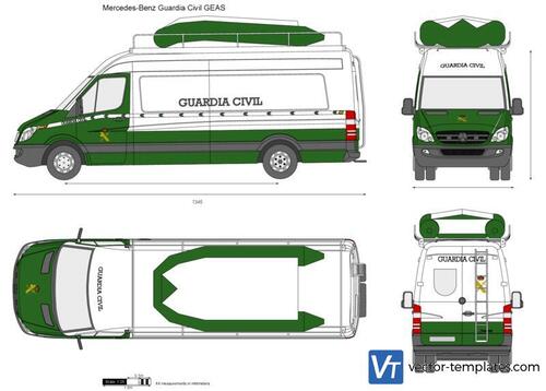 Mercedes-Benz Guardia Civil GEAS