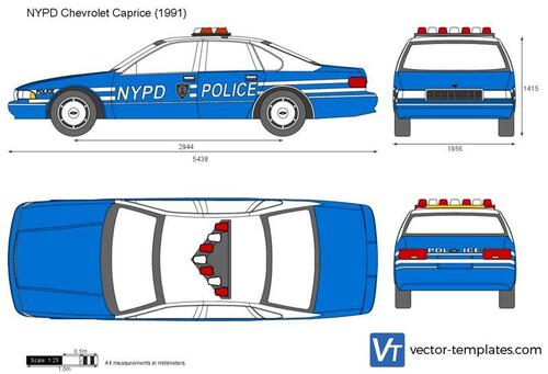 Chevrolet Caprice NYPD Police car