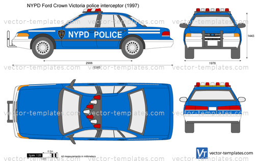 Ford Crown Victoria police interceptor NYPD