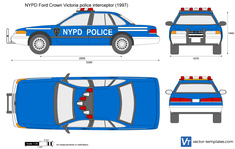 Ford Crown Victoria police interceptor NYPD