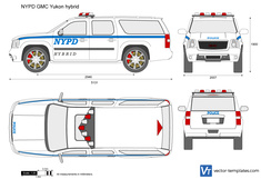 NYPD GMC Yukon hybrid