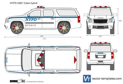 GMC Yukon hybrid NYPD