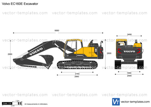 Volvo EC160E Excavator