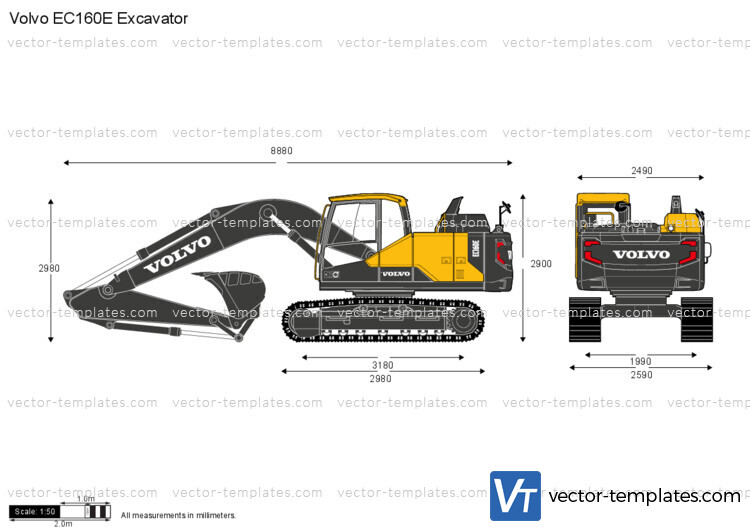 Volvo EC160E Excavator