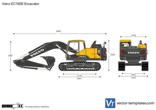 Volvo EC160E Excavator