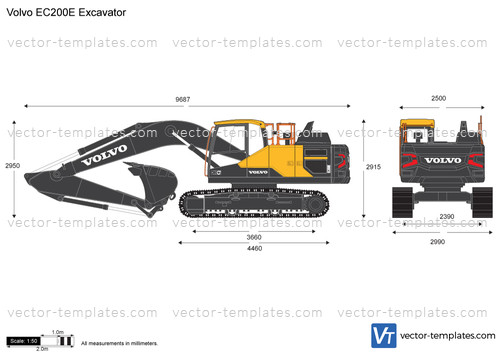 Volvo EC200E Excavator