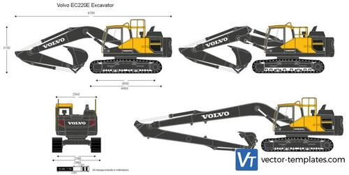 Volvo EC220E Excavator