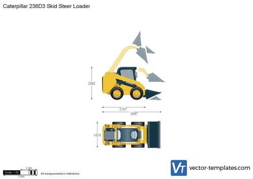 Caterpillar 236D3 Skid Steer Loader