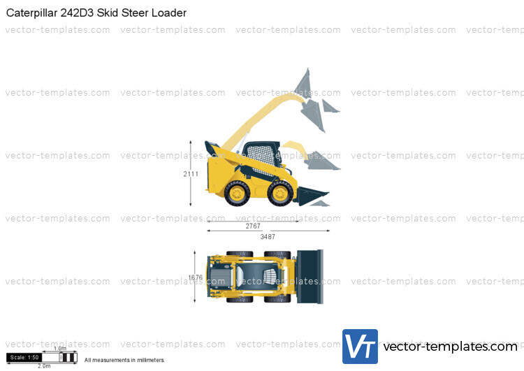 Caterpillar 242D3 Skid Steer Loader