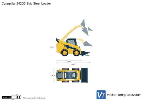 Caterpillar 242D3 Skid Steer Loader