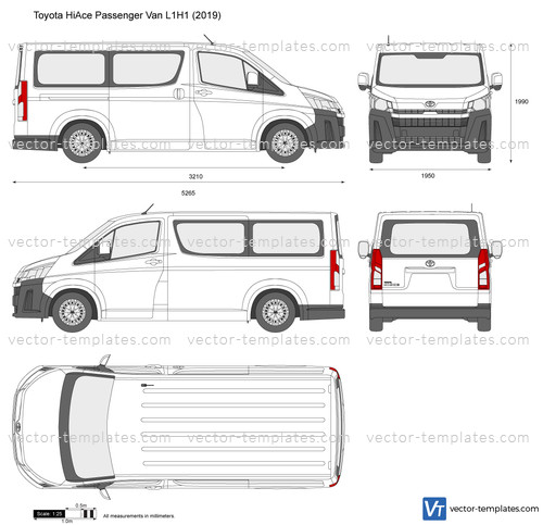 Toyota HiAce Passenger Van L1H1