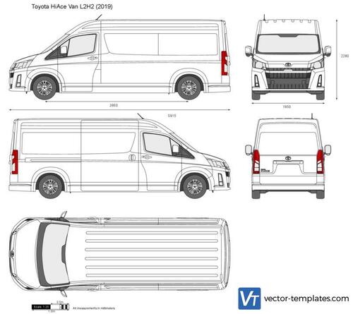 Toyota HiAce Van L2H2