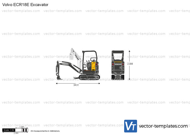 Volvo ECR18E Excavator