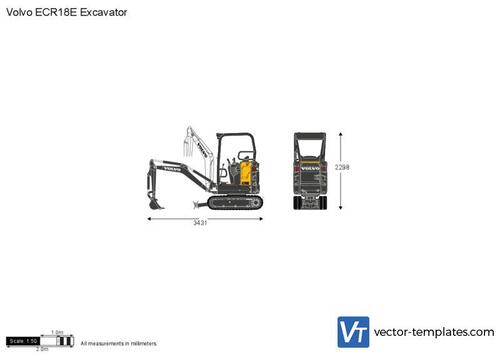 Volvo ECR18E Excavator