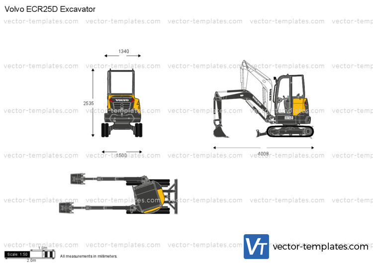 Volvo ECR25D Excavator