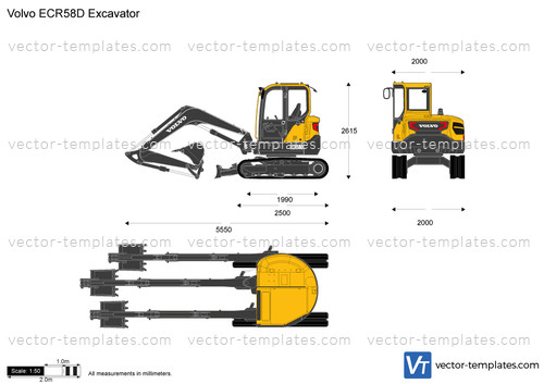 Volvo ECR58D Excavator