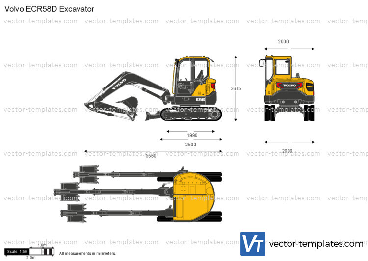 Volvo ECR58D Excavator