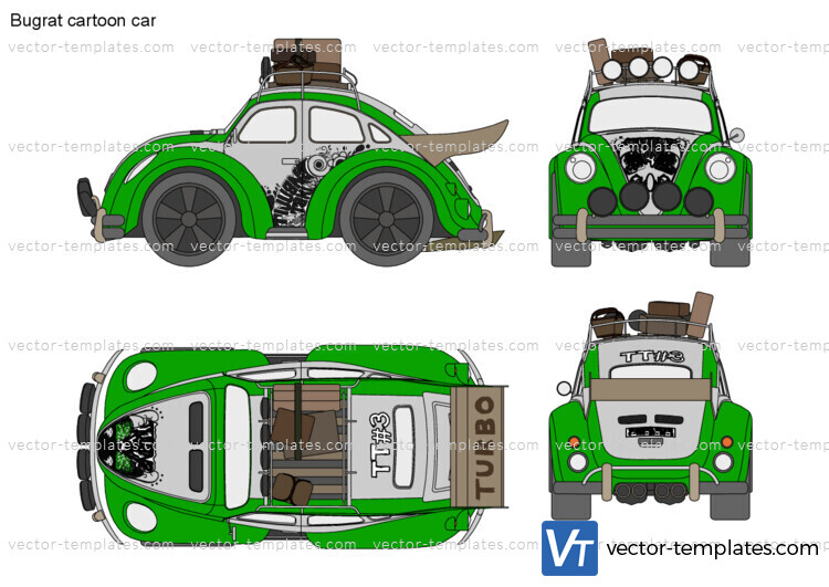 Bugrat cartoon car