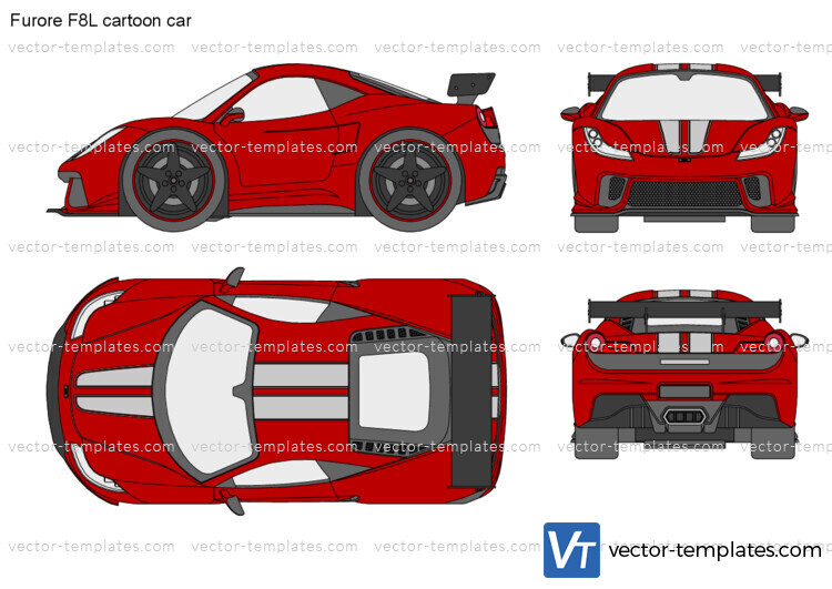 Furore F8L cartoon car