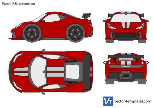 Furore F8L cartoon car