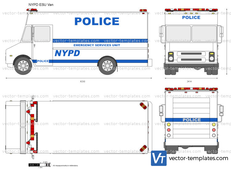 NYPD ESU Van