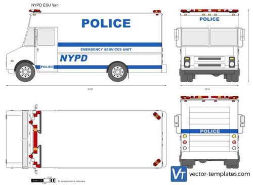 NYPD ESU Van