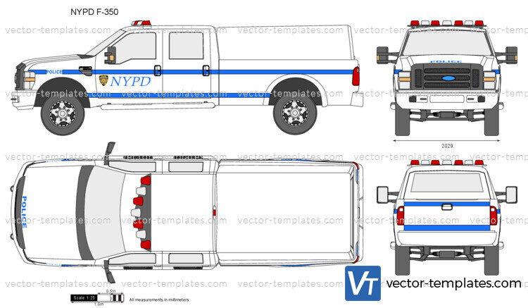 Ford F-350 NYPD