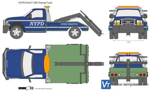 Ford F-350 Towing Truck NYPD