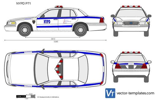 Ford Crown Victoria Interceptor NYPD P71