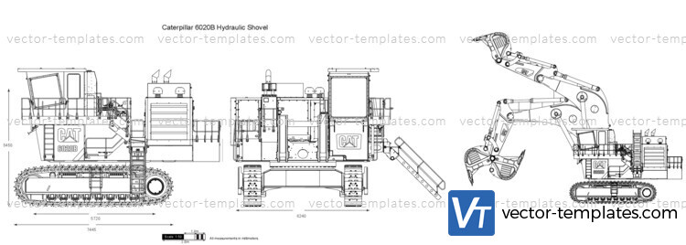 Caterpillar 6020B Hydraulic Shovel