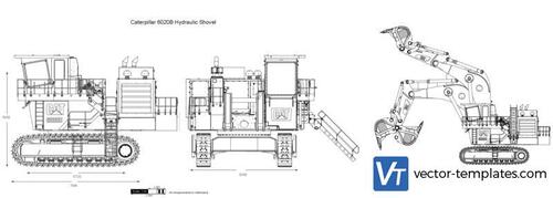 Caterpillar 6020B Hydraulic Shovel