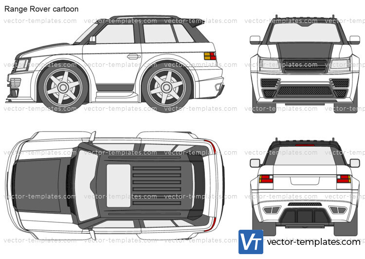 Range Rover cartoon