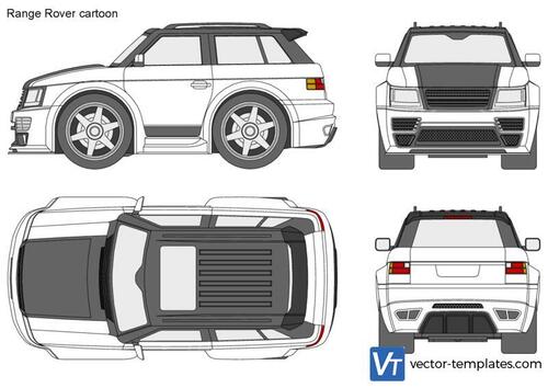 Range Rover cartoon