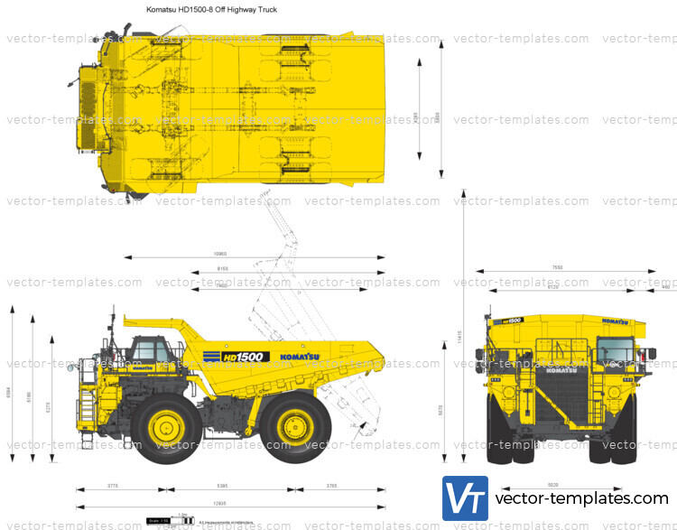 Komatsu HD1500-8 Off Highway Truck