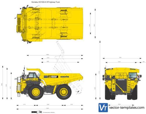 Komatsu HD1500-8 Off Highway Truck