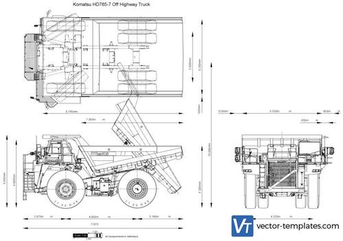 Komatsu HD785-7 Off Highway Truck