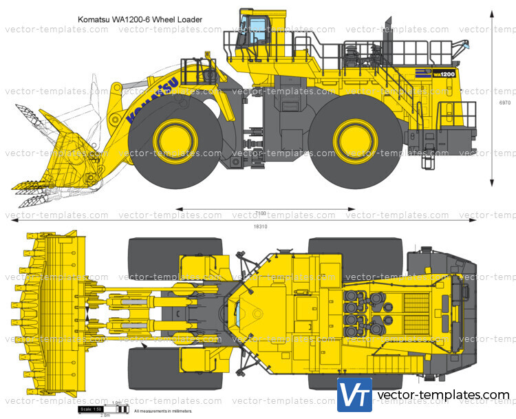 Komatsu WA1200-6 Wheel Loader