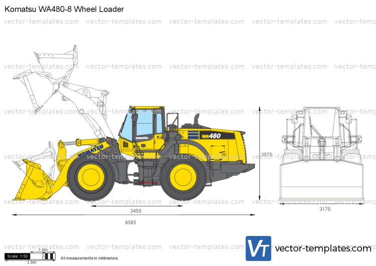 Komatsu WA480-8 Wheel Loader