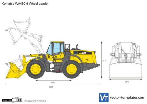 Komatsu WA480-8 Wheel Loader