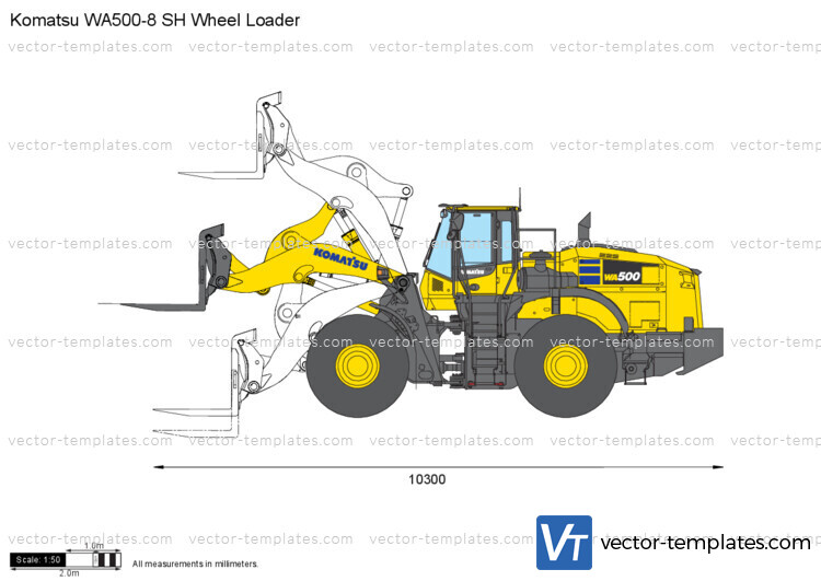 Komatsu WA500-8 SH Wheel Loader