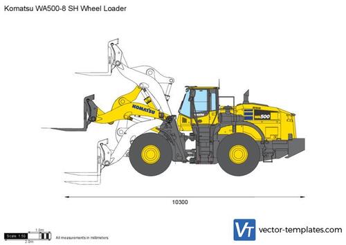 Komatsu WA500-8 SH Wheel Loader